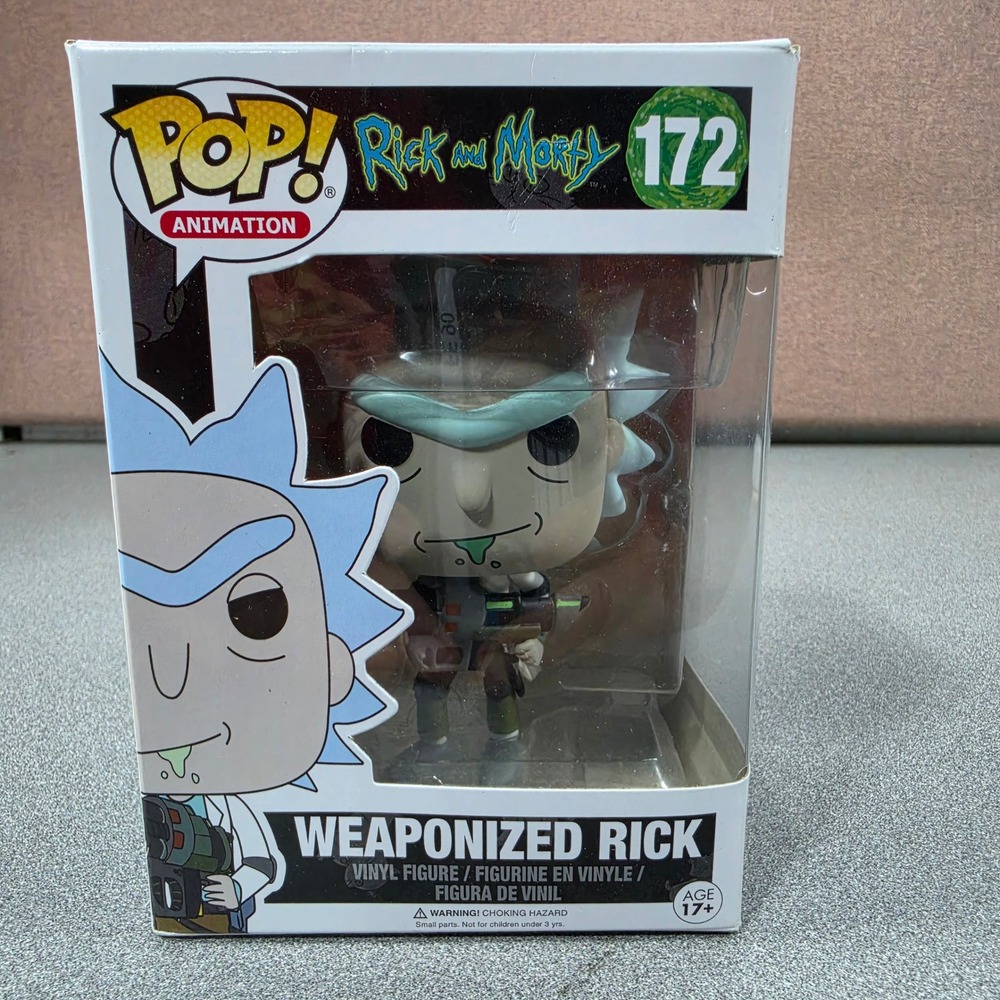 Funko Pop Animation Rick and Morty 172 Weaponized Rick Multi Excellent